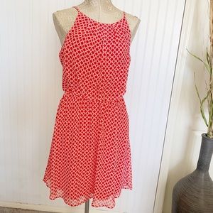 Tacera red dress size PM petite medium EUC